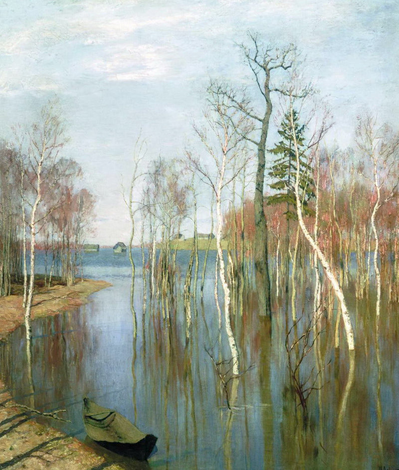 Primavera. Grandi Acque - Isaac Levitan