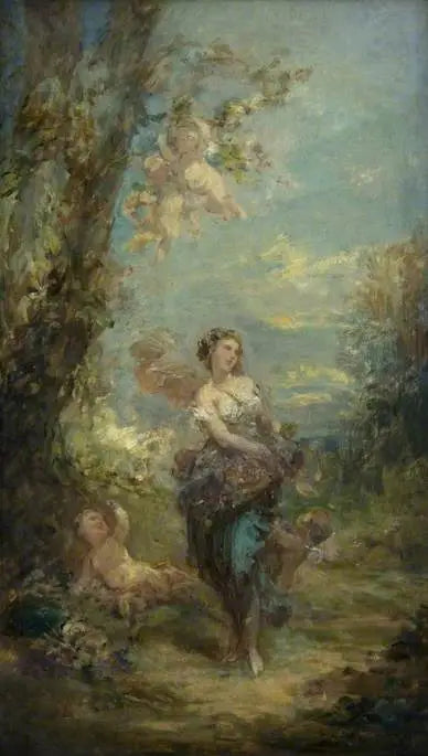 Primavera - Jean-Honoré Fragonard