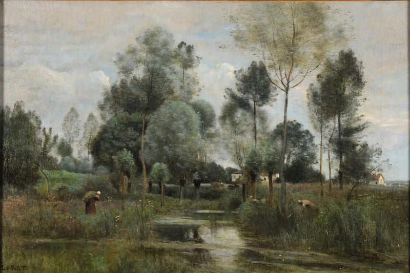 Primavera. La Saulaie - Jean-Baptiste Camille Corot