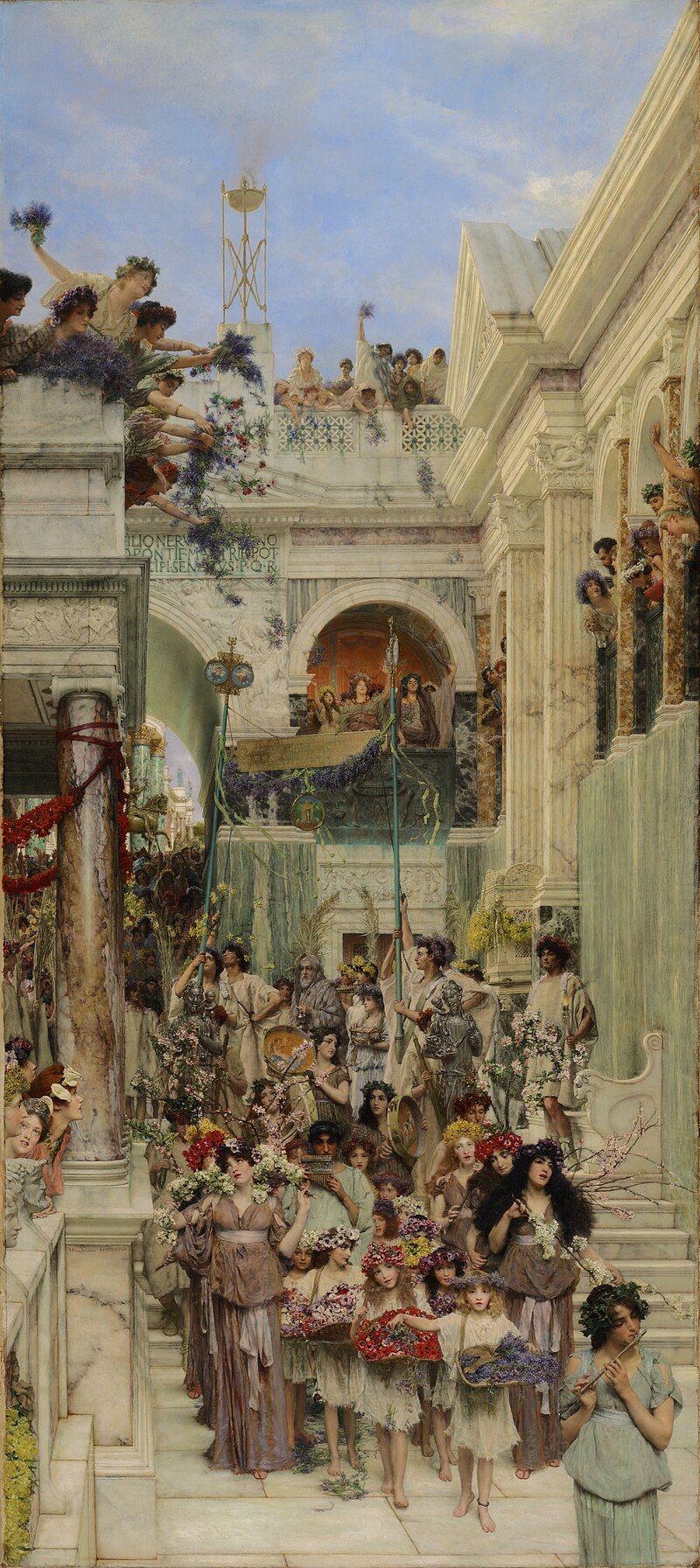 Printemps - Lawrence Alma-Tadema - Alpha Reproduction