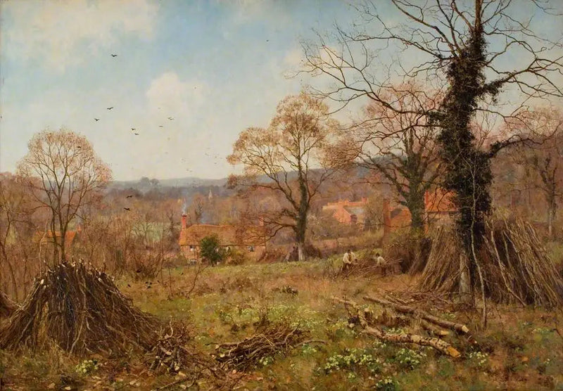 Printemps (Il rifugio della primavera è il Primrose Brae) - Edward Wilkins Waite