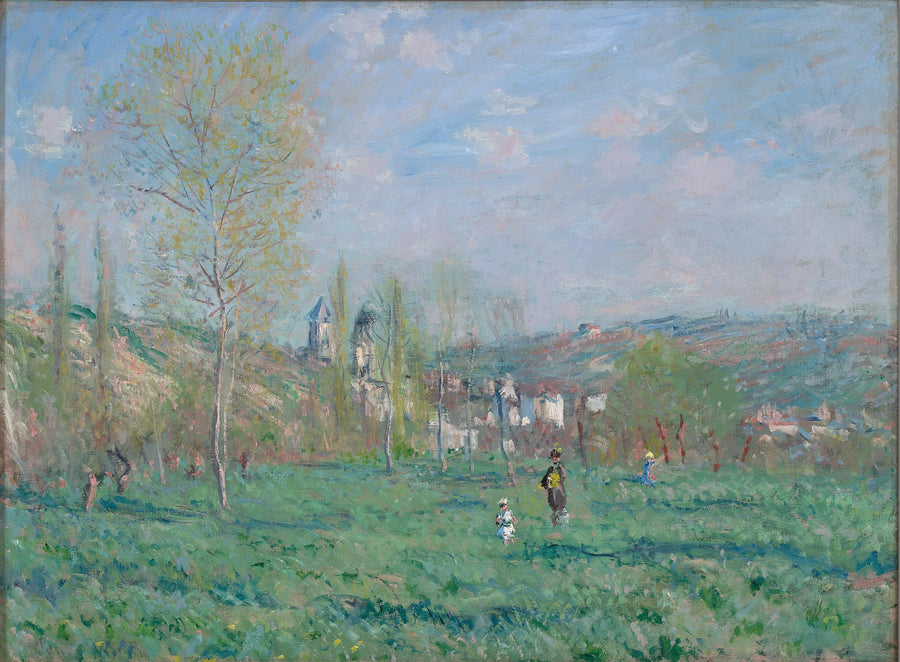 Primavera a Vétheuil W579 - Claude Monet
