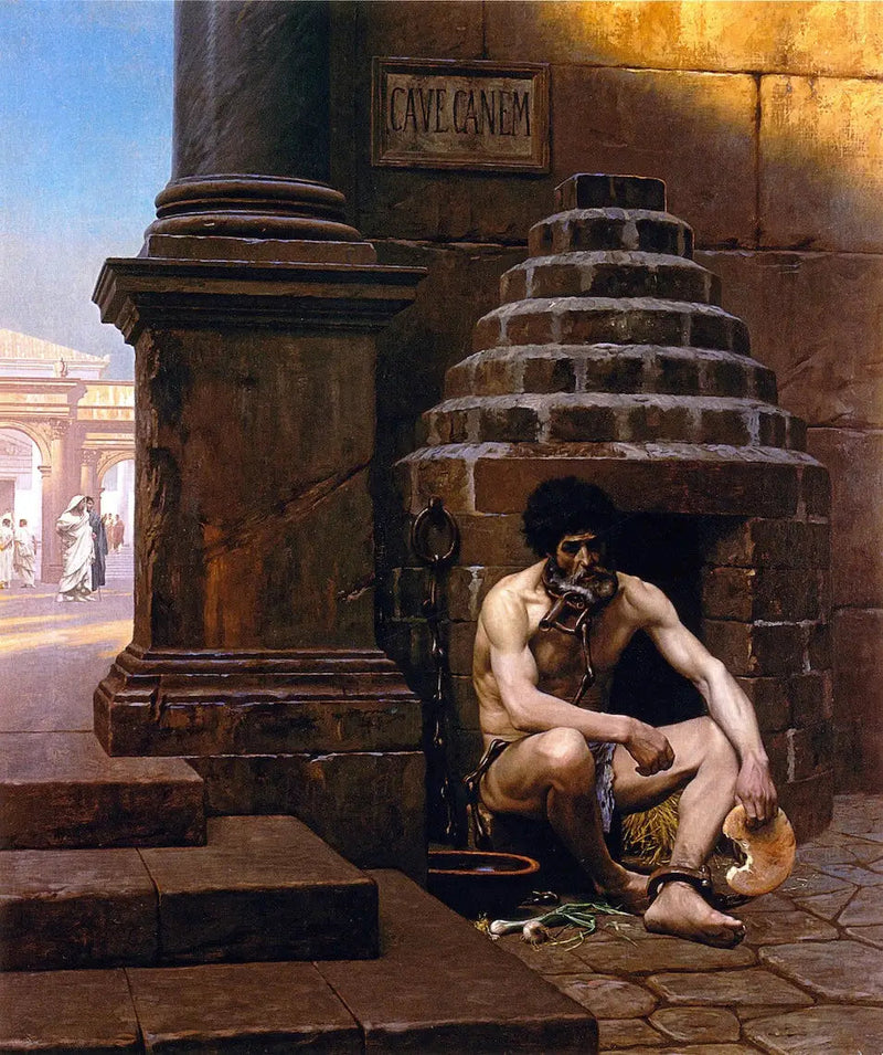 Prigioniero di guerra a Roma - Jean-Léon Gérôme
