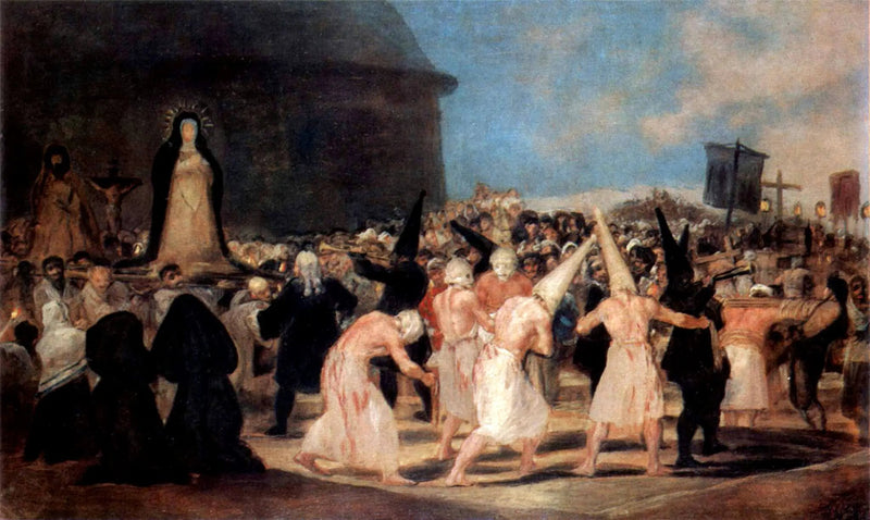 Processione di flagellanti - Francisco de Goya