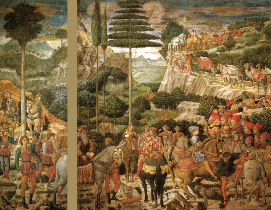 Processione del re più antico - Benozzo Gozzoli
