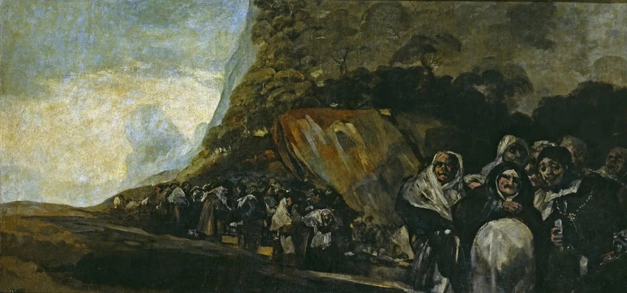 Processione dell'Inquisizione - Francisco de Goya