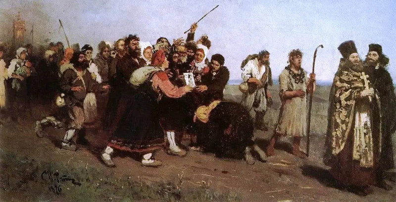 Processione religiosa - Ilya Repin