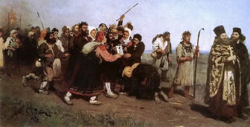 Processione religiosa - Ilya Repin