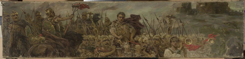 Procession vittoriosa dopo la battaglia - Wilhelm Kotarbiński
