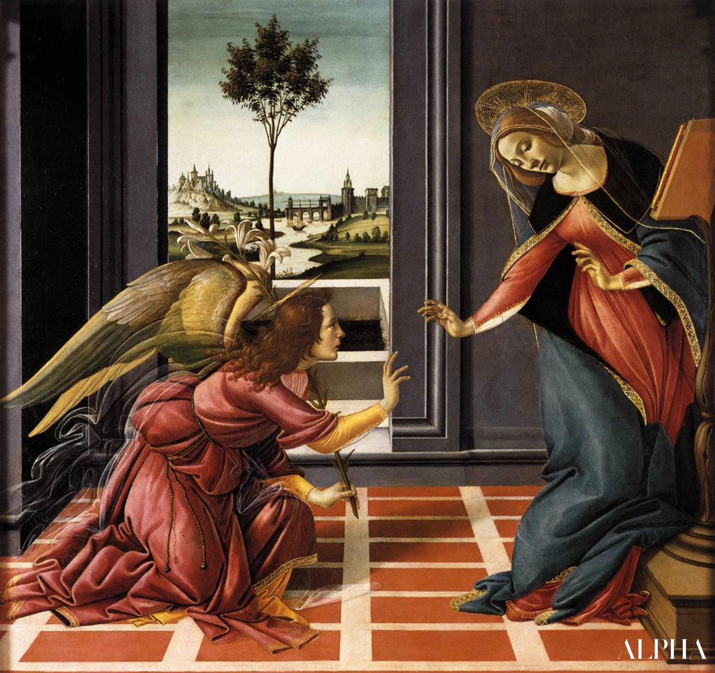 Proclamation - Sandro Botticelli - Reproductions de tableaux et peintures haut de gamme