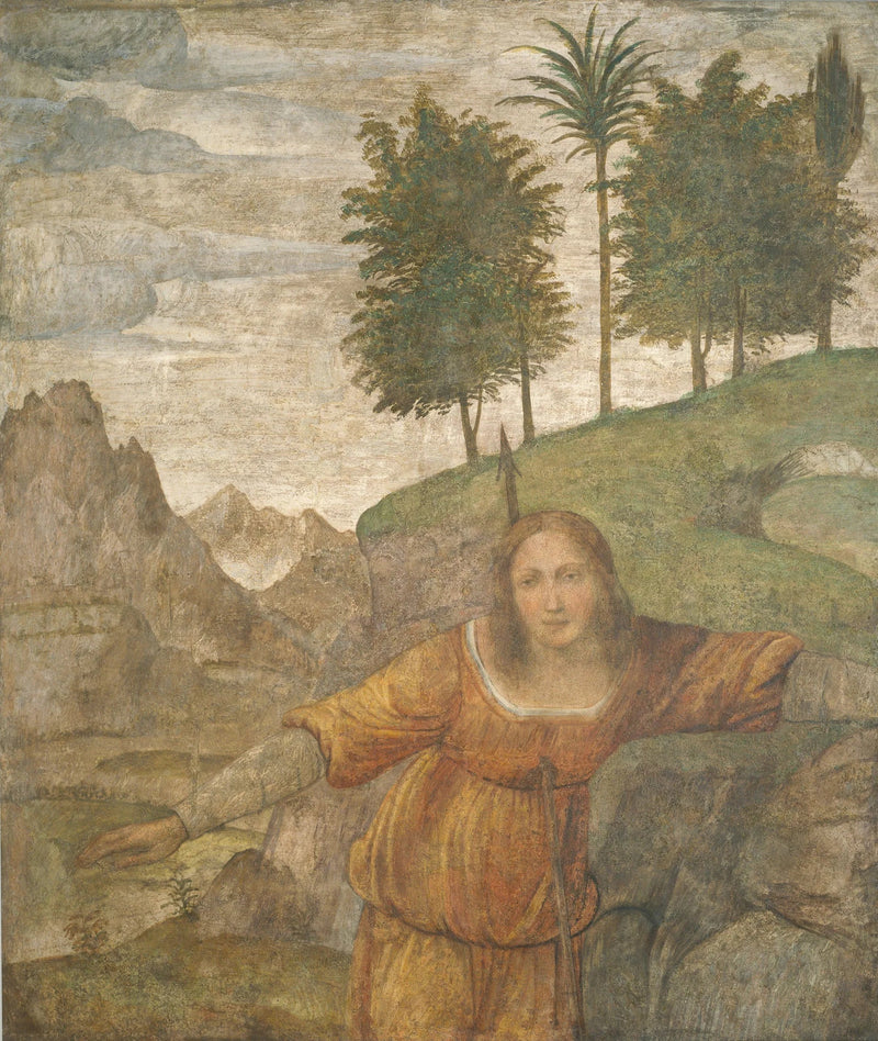 Procris trafitta dalla giavellotta di Cefalo - Bernardino Luini
