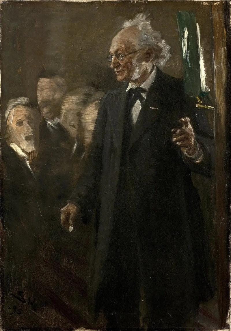 Professore di zoologia, titolare di Japetus Steenstrup - Peder Severin Krøyer