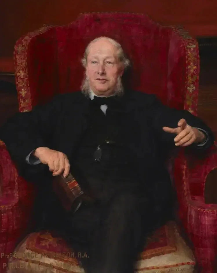 Professore George Aitchison (1825–1910), RA, RGM, PRIBA - Lawrence Alma-Tadema