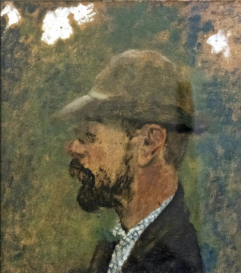 Profilo di Toulouse Lautrec - Édouard Vuillard