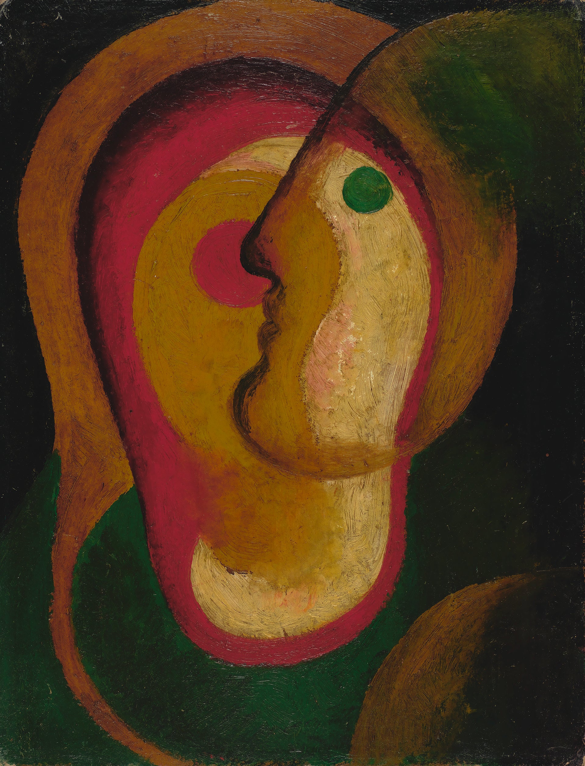Profil et âme image 1 reproduction peinte à la main