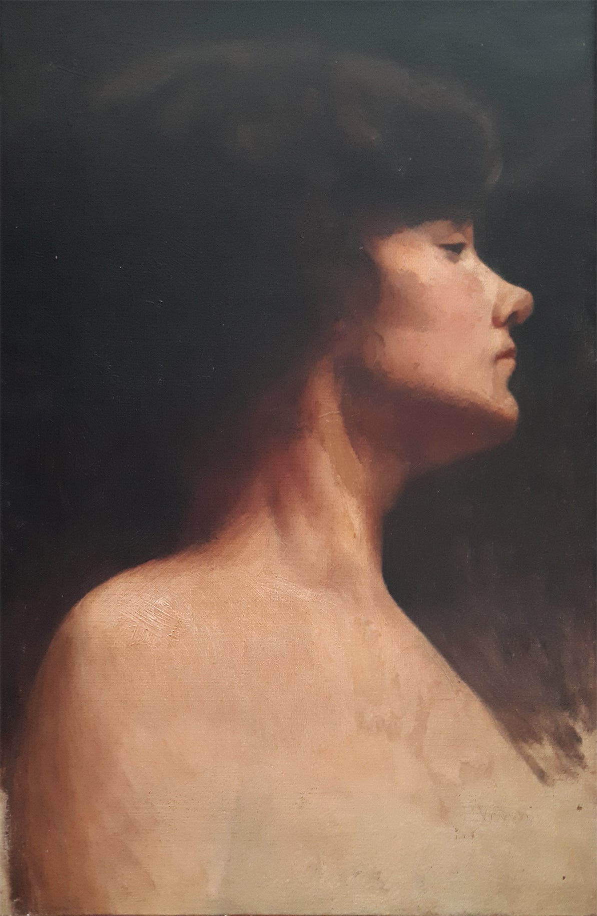 Profilo femminile - Eliseu Visconti