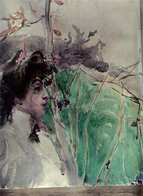 Profil femminile - Giovanni Boldini