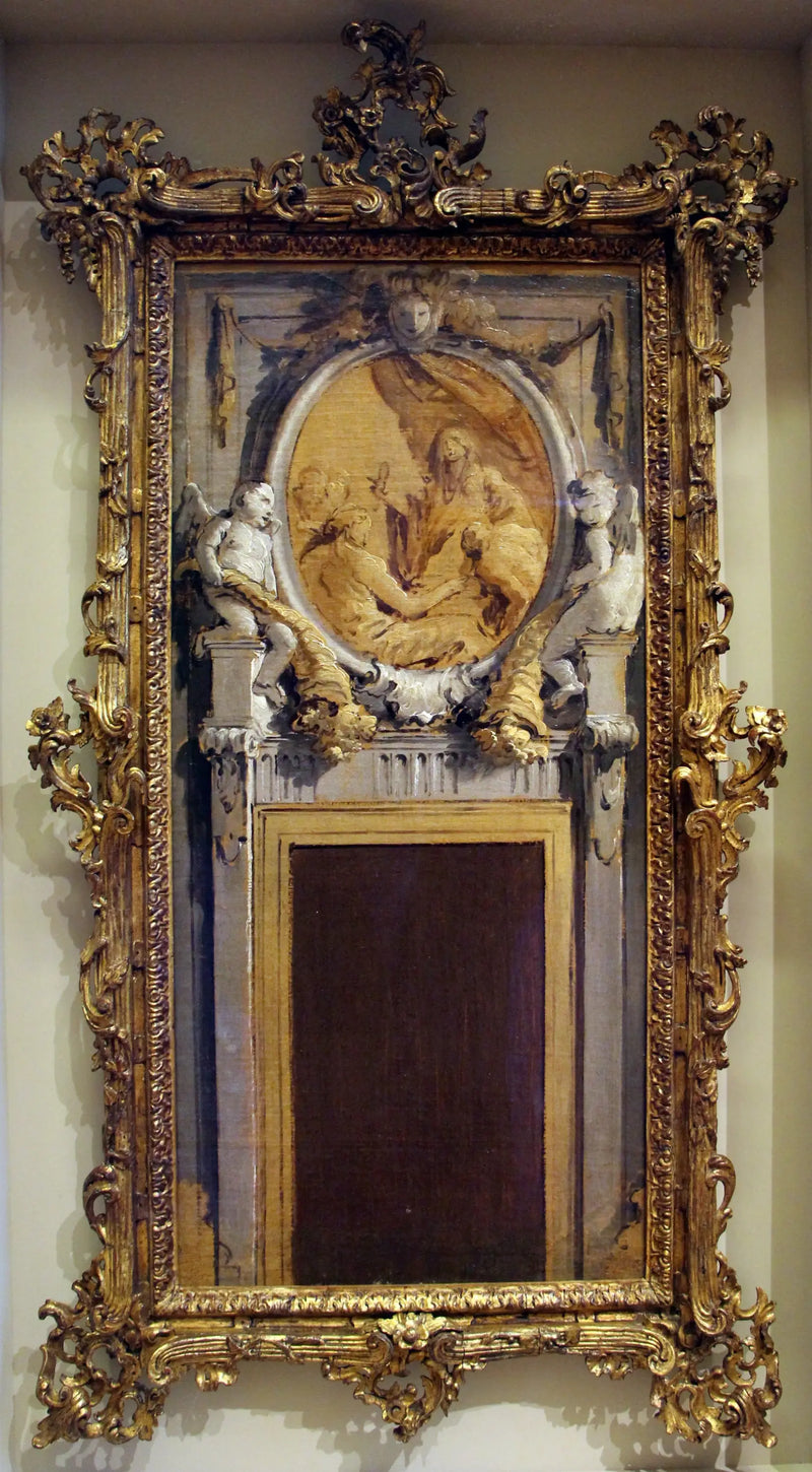 Progetto di decorazione per una testata di porta - Giovanni Battista Tiepolo