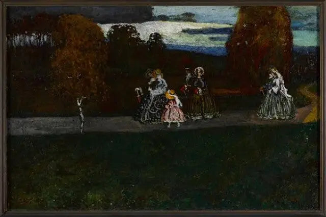 Passeggiata (1904) - Vassily Kandinsky