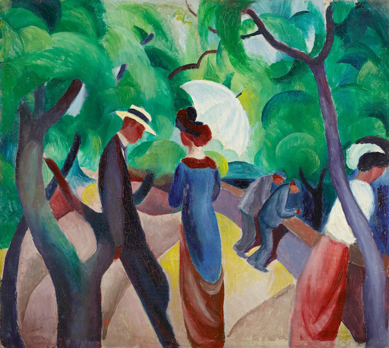 Passeggiata - August Macke