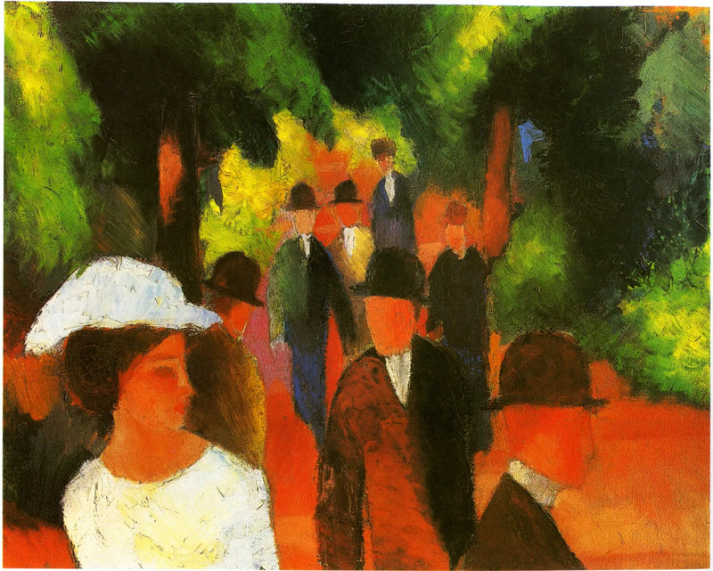 Passeggiata - August Macke