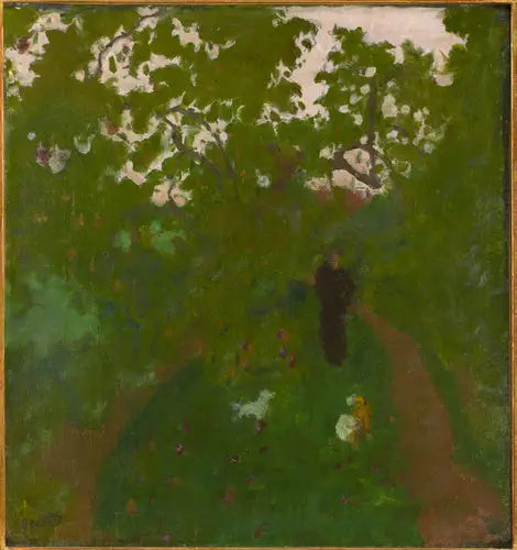 Passeggiata nel giardino - Pierre Bonnard