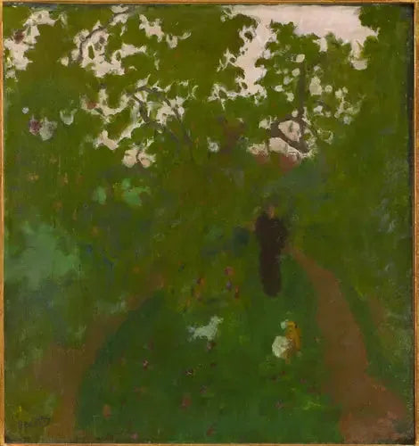 Passeggiata nel giardino - Pierre Bonnard