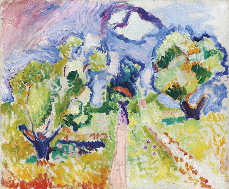 Passeggiata tra gli ulivi - Henri Matisse