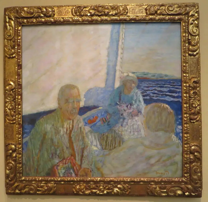 Passeggiata in barca - Pierre Bonnard