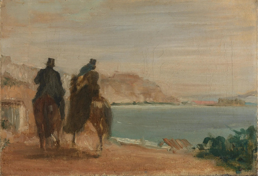 Passeggiata sulla spiaggia - Edgar Degas