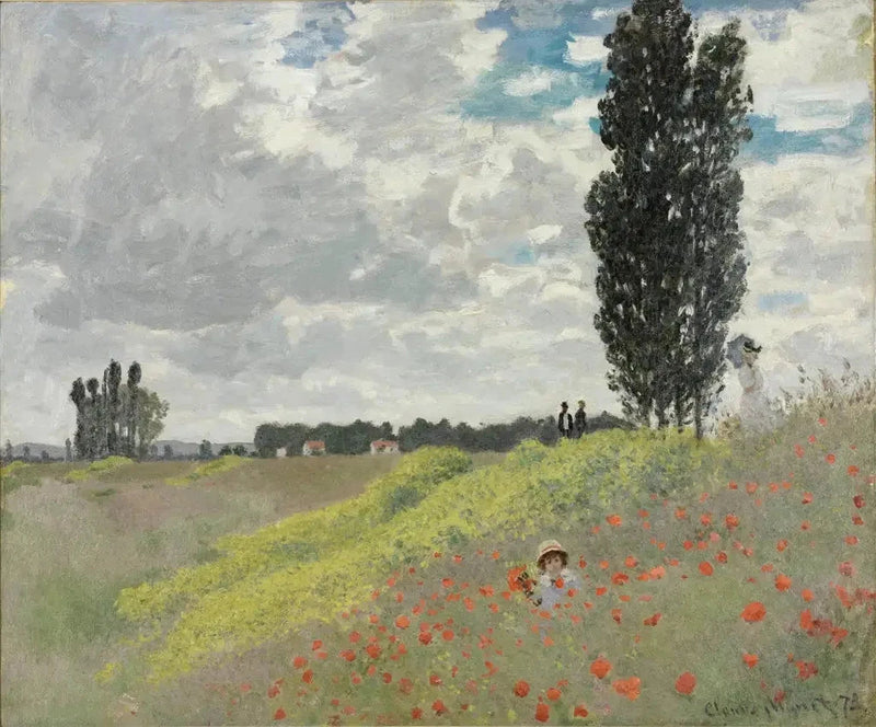 La Passeggiata nei prati a Argenteuil - Claude Monet