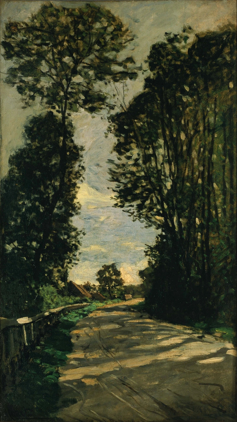 Passeggiata, strada per la fattoria Saint-Siméon W29 - Claude Monet