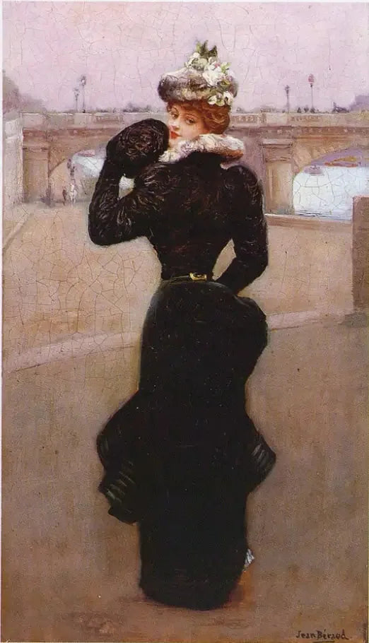 Passeggiata sui moli - Jean Béraud