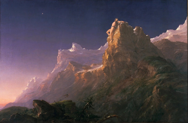 Prométhée incatenato - Thomas Cole