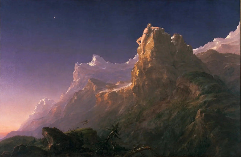 Prométhée incatenato - Thomas Cole