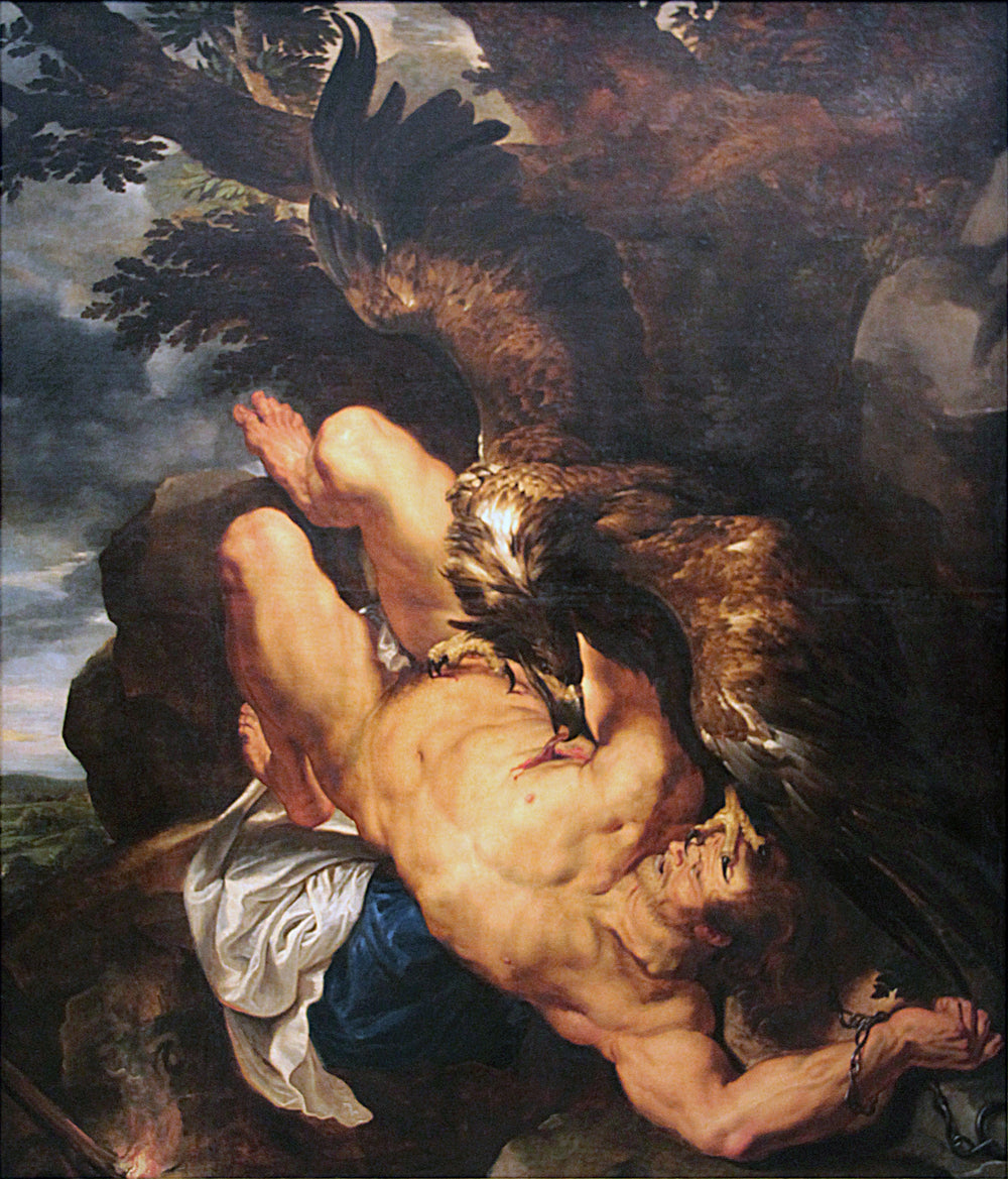 Prométhée supplicié - Frans Snyders image 1 copie de tableau peinte à la main