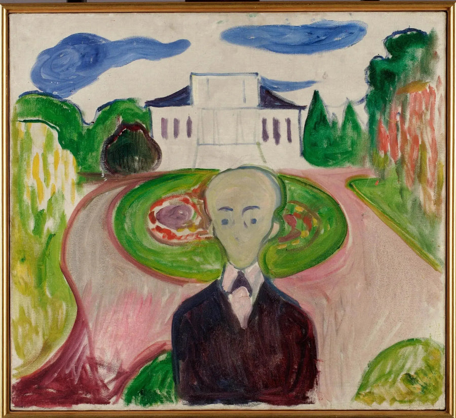 Proprietario nel parco - Edvard Munch