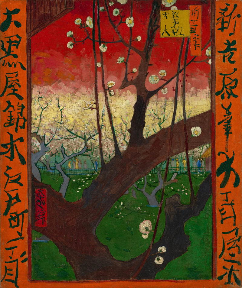 Pruno in fiore, da Hiroshige - Vincent van Gogh