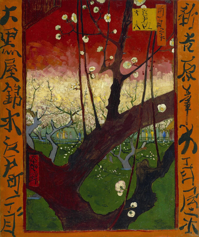 Pruno in fiore, da Hiroshige - Vincent van Gogh