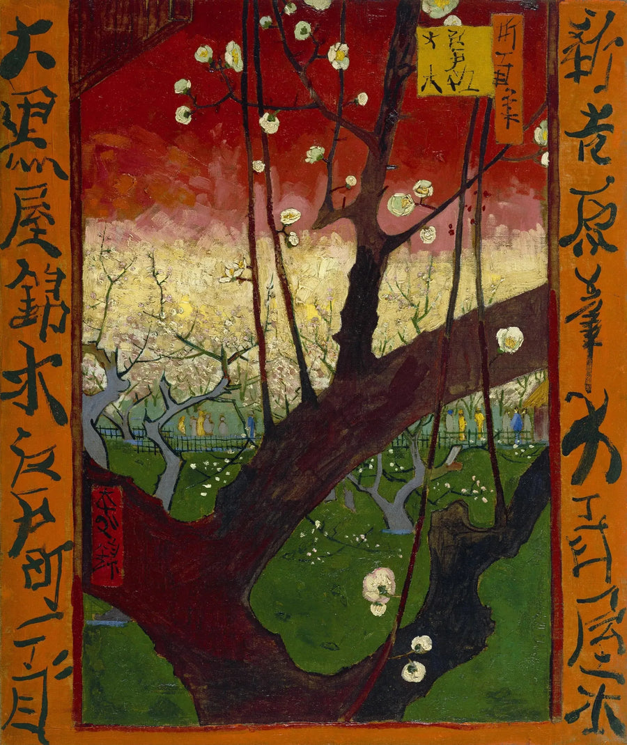 Pruno in fiore, da Hiroshige - Vincent van Gogh