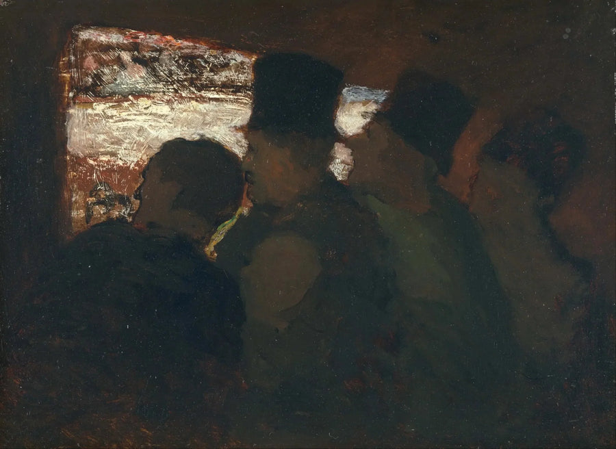 Pubblico del teatro - Honoré Daumier