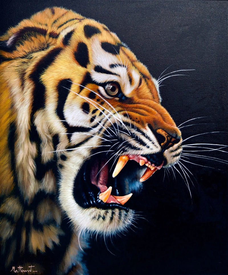Potere della tigre | Dimensioni: 50x70 cm