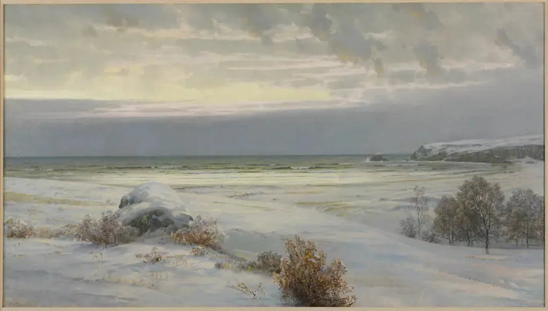 Purgatorio, près de Newport - William Trost Richards