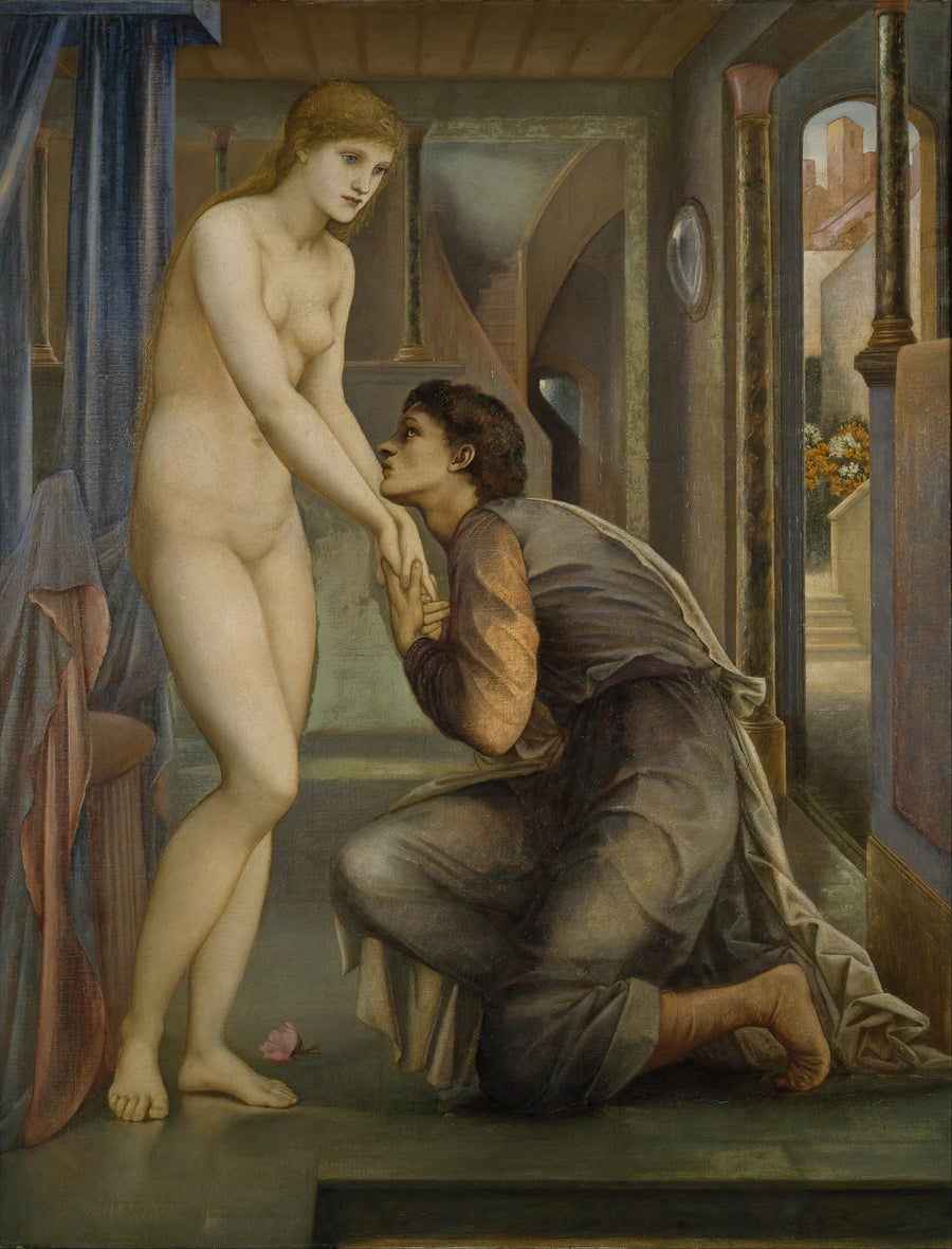 Pygmalion e l'Immagine - L'Anima raggiunge - Edward Burne-Jones