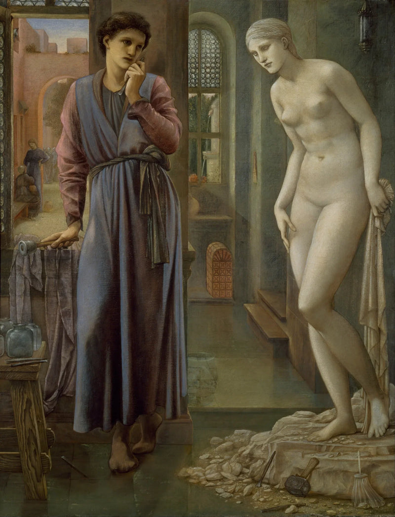 Pygmalion e l'Immagine - La Mano si trattiene - Edward Burne-Jones