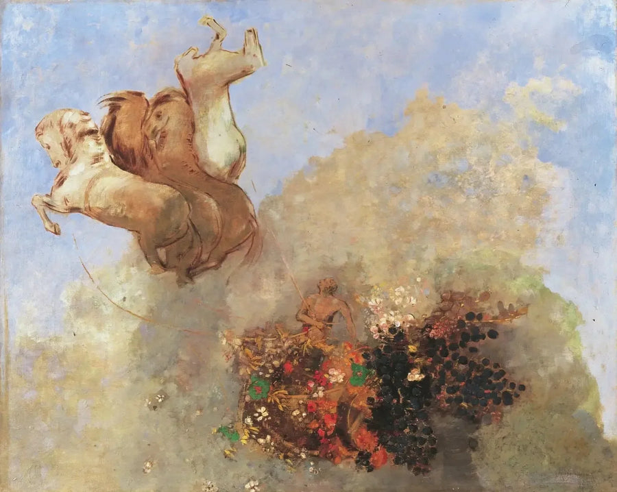 Quadriga, il carro di Apollo - Odilon Redon