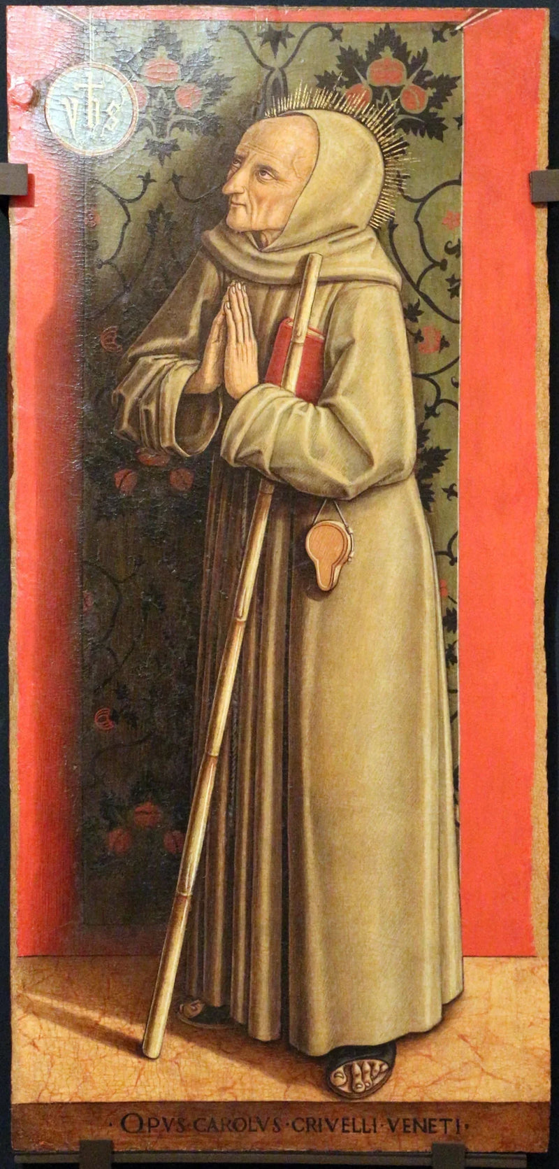 Quattro santi e beati : Jacques des Marches - Carlo Crivelli