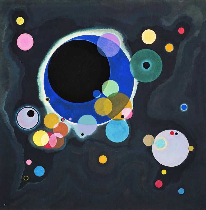 Alcuni Cerchi - Vassily Kandinsky