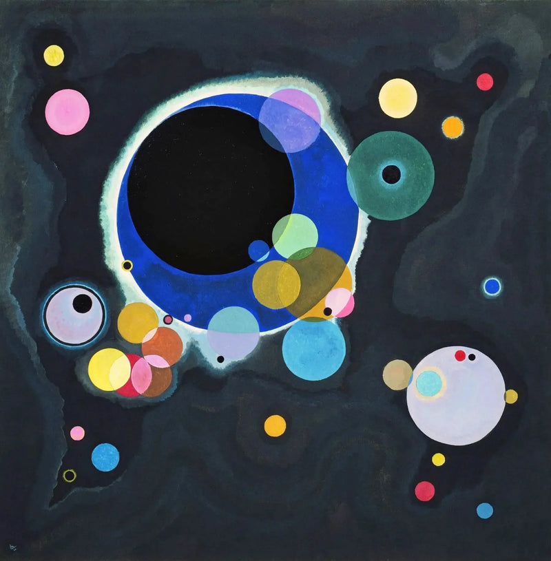 Alcuni Cerchi - Vassily Kandinsky