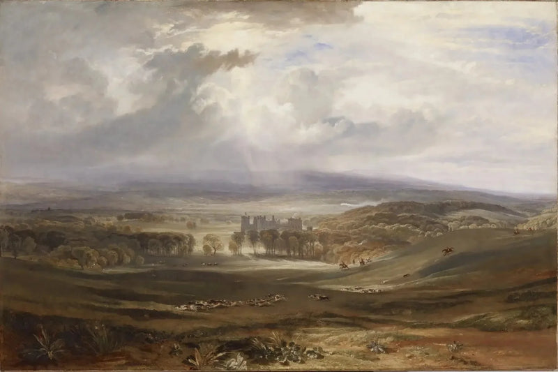 Castello di Raby, la sede del Conte di Darlington - J. M. W. Turner